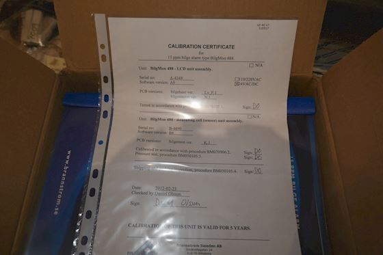 Facet International -Brannstrom Bilge Alarm Monitoring Cell Bilgmon 488 #6