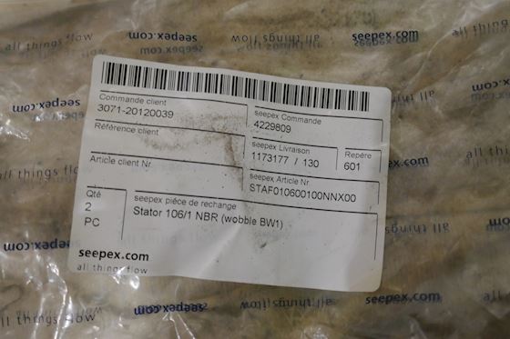 Seepex Wobble BW1 Stator 601 #5