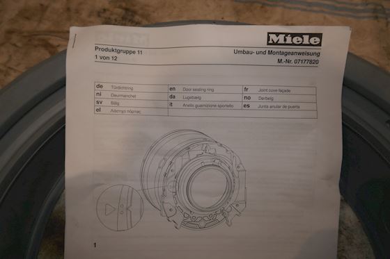 Miele Door Sealing Ring #2