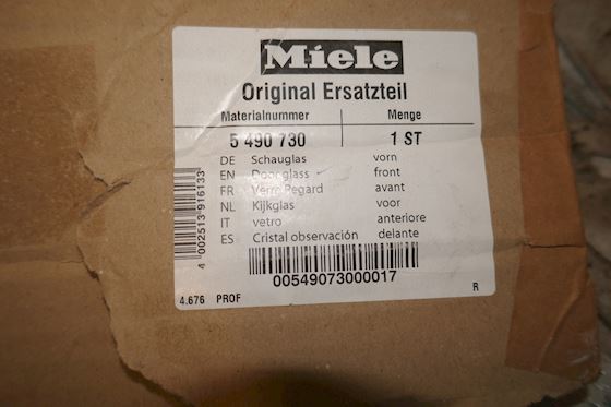 Miele Door Glass Front #4