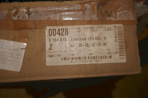 Miele Electronic Unit EFU 003-A #8