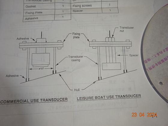 Furuno Kit til indvendig montering af bundudstyr  22S0191 #2