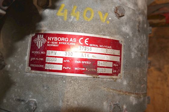 Nyborg AS MPV 300 A1K Axial Flow Fan #7