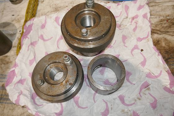 Bergen Ulstein Rolls Royce Hydraulic Jacks and Extends and Hydraulic Hoses and Spare #4