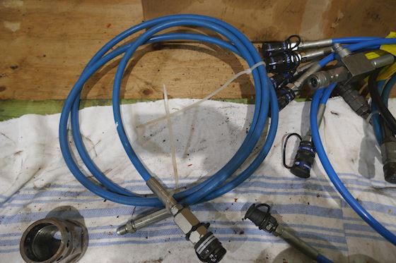 Bergen Ulstein Rolls Royce Hydraulic Jacks and Extends and Hydraulic Hoses and Spare #16