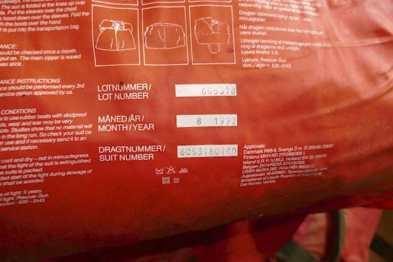 Viking Immersion Suit M 5002 #12