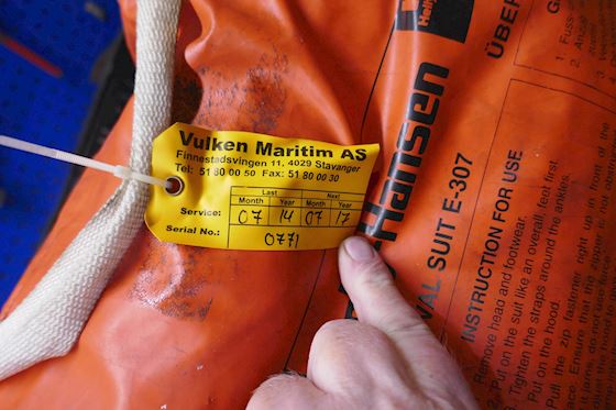 Helly Hansen Immersion Suit E-307 #3