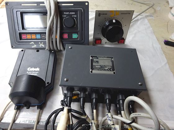 Furuno Autopilot FAP-3301 Control FAP- 330  Cetek electronic compas #1