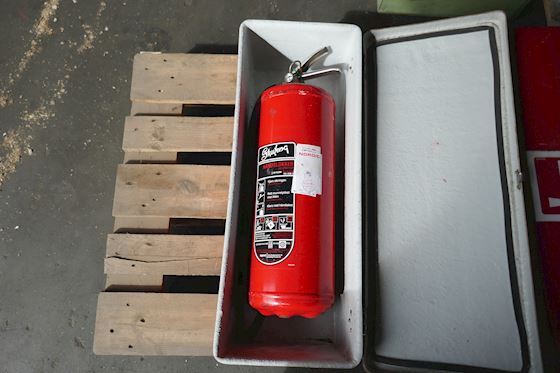 SG Safety AS Fire Box with Fire Extinguisher #1