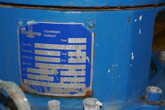 Iron Pump A/S CNLB 125 - 125/250 - RSW system #7
