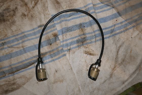 Test hoses for hydraulics with pressure gauges #1