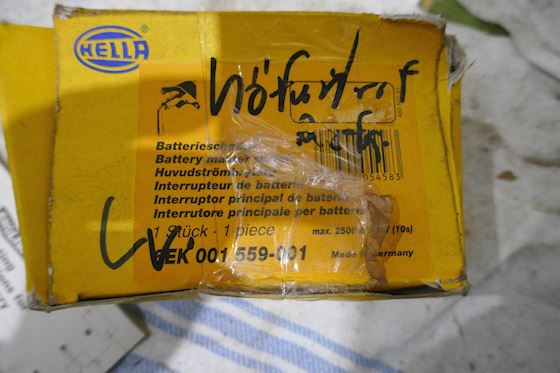 HELLA MARINE Battery Master Switch 6EK001559-001 #5
