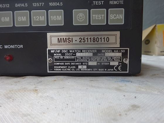Furuno MF/HF DSC RECEIVER AA-50 #3