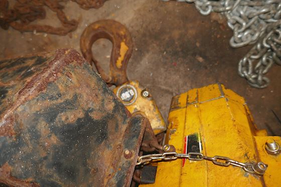 Ingersoll Rand Air Chain  Hoist PAL 1000K-2C8M-8C-E #4