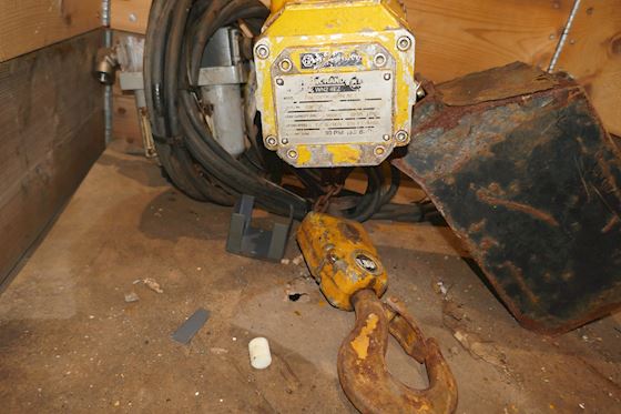 Ingersoll Rand Air Chain  Hoist PAL 1000K-2C8M-8C-E #6