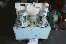 Marzocchi Hydraulic tank from Bauer HO54 With two Pumps 1PD3,3 - 1