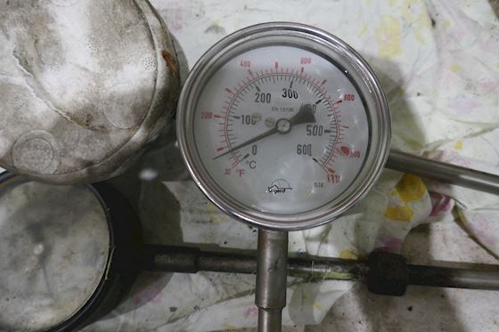 Exhaust Termometer 0-600°C #1