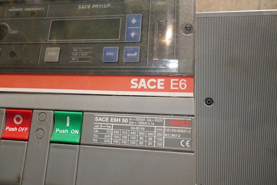 ABB SACE E6 H50  5000A #2