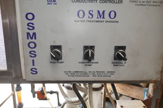 OSMO Water Treatment Technology Reverse Osmosis System RO #3