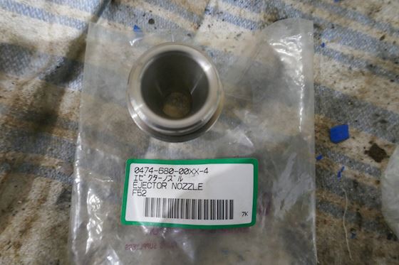 Miura Co., Ltd Nozzle for Ejector for Fresh Water Generator WM-25SS #1