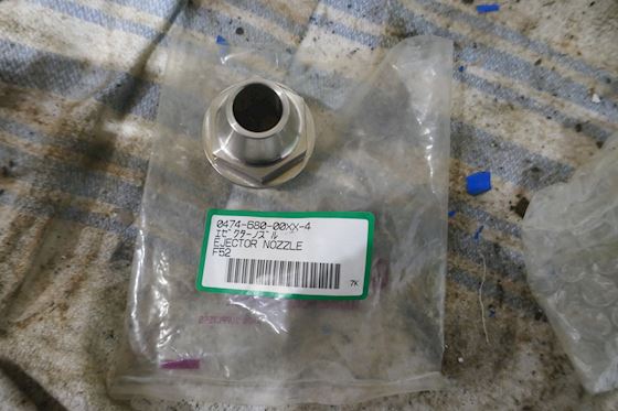 Miura Co., Ltd Nozzle for Ejector for Fresh Water Generator WM-25SS #2