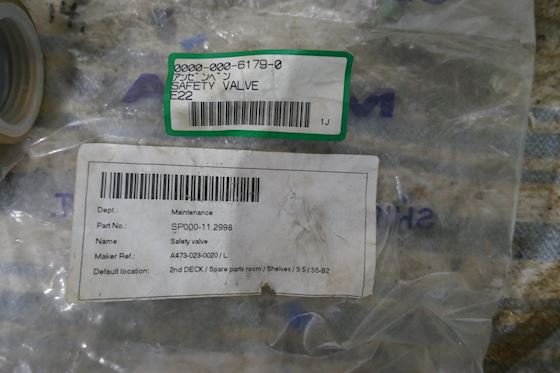 Miura Co., Ltd Safety Valve for Fresh Water Generator WM-25SS #3