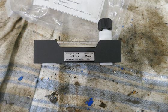 Miura Co., Ltd Flowmeter for Chemical Treatment for Fresh Water Generator WM-25SS #4