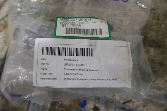 Miura Co., Ltd Flowmeter for Chemical Treatment for Fresh Water Generator WM-25SS #5