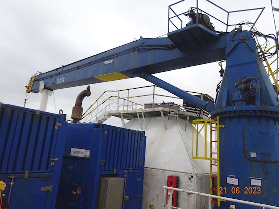Hydralift Telescope Crane 5 T 12 M/ 1,5 T 27 M #2