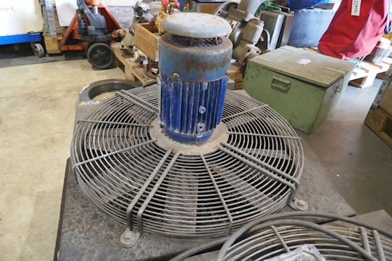 Oiltech LAC2 Air Oil Cooler with AC - Motor #1