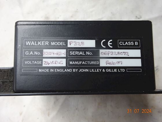 Thomas Walker & Son Black box  P328 analog vindmåler #2