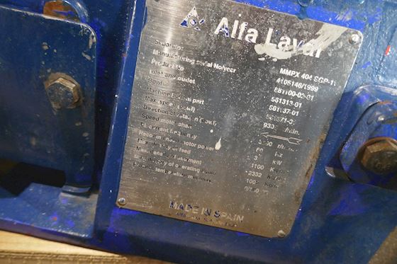 Alfa Laval MMPX404 SGP-11 #5