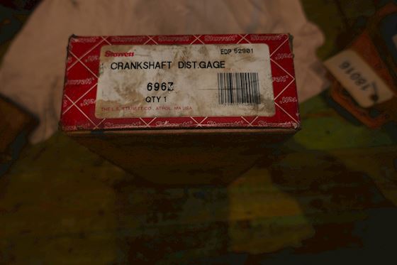 Starrett Crankshaft Deflection Gauge #8