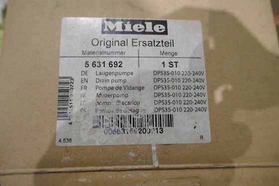 Miele Drain Pump DPS35-010 220-240V #4