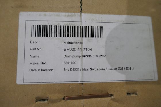 Miele Drain Pump DPS35-010 220-240V #2