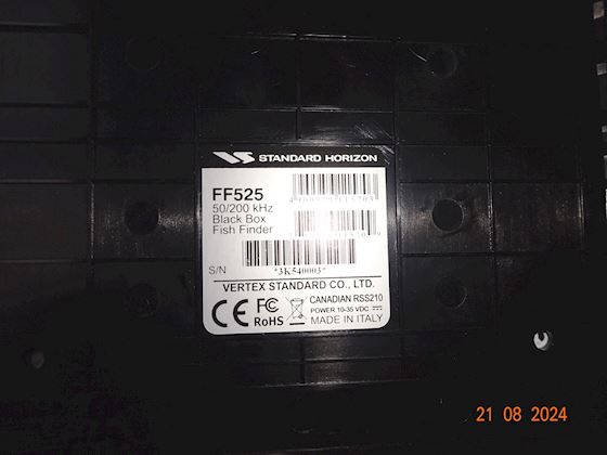 Standard Horizon Black Box Fish Finder FF525 #2