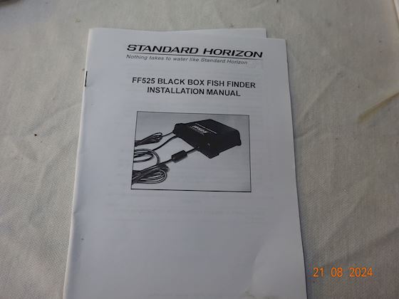 Standard Horizon Black Box Fish Finder FF525 #3