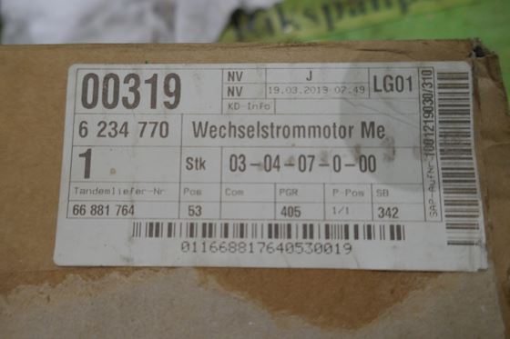 Miele Laundry Motor AC  Me30-64/2 KD #2