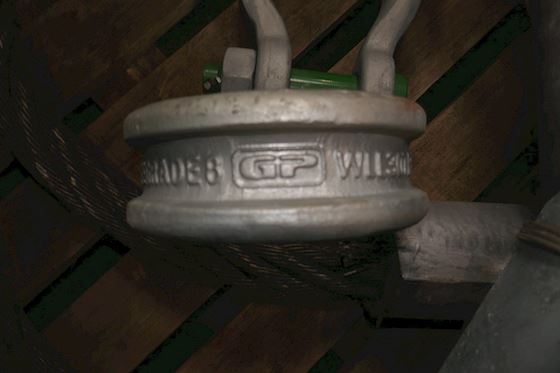 Green Pin Sling Shackle WLL 30 T #4