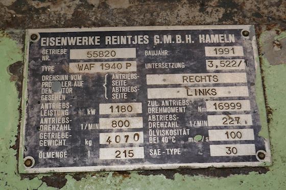 Reintjes WAF 1940P #5