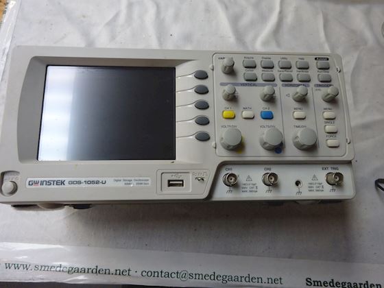 GW INSTEK GDS-1052-U Oscilloscope Digital CH2 50MHz  4 KPTS/CH #1