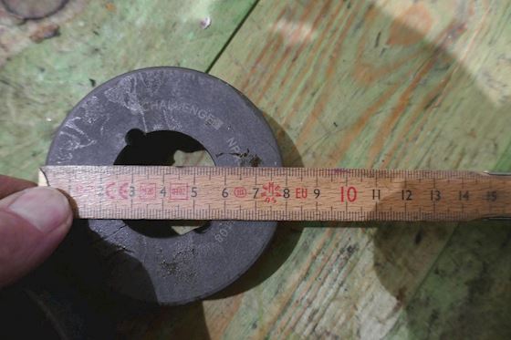Challenge Taper Bored Coupling Hub D=80 mm d= 35 mm #6