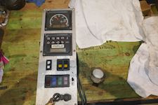 Caterpillar Crane Control Panel Engine and two Joystick Controlles - 1