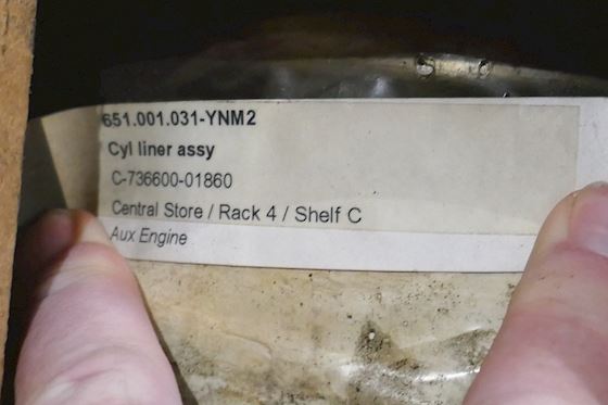 Yanmar Cylinder Liner C-736600-01860 #1