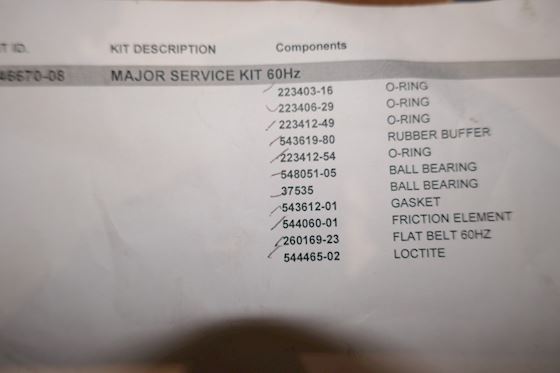 Alfa Laval Major Service Kit 546670-08 #3