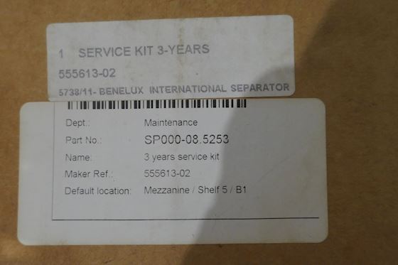 Alfa Laval Service Kit 3 Years  555613-02 #2