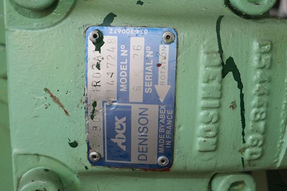 Denison Abex  6K26  T3B0091R02A1 #10