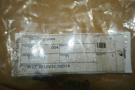 Wärtsilä Securing Plate #3