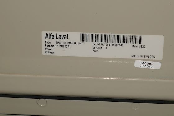 Alfa Laval EPC-50 Power Unit #4