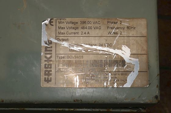 Erskine DCV 24/25 Charger #2